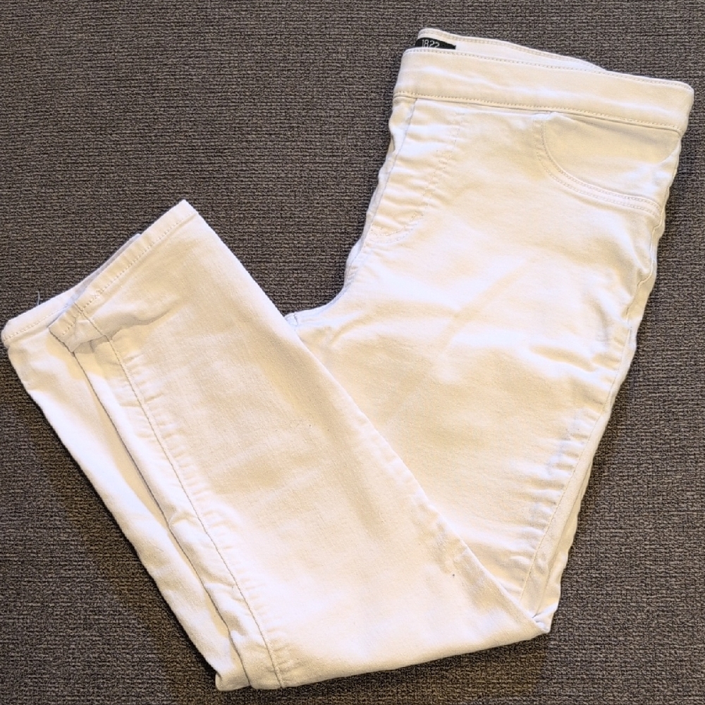 1822 Denim Women's White Skinny Jeans